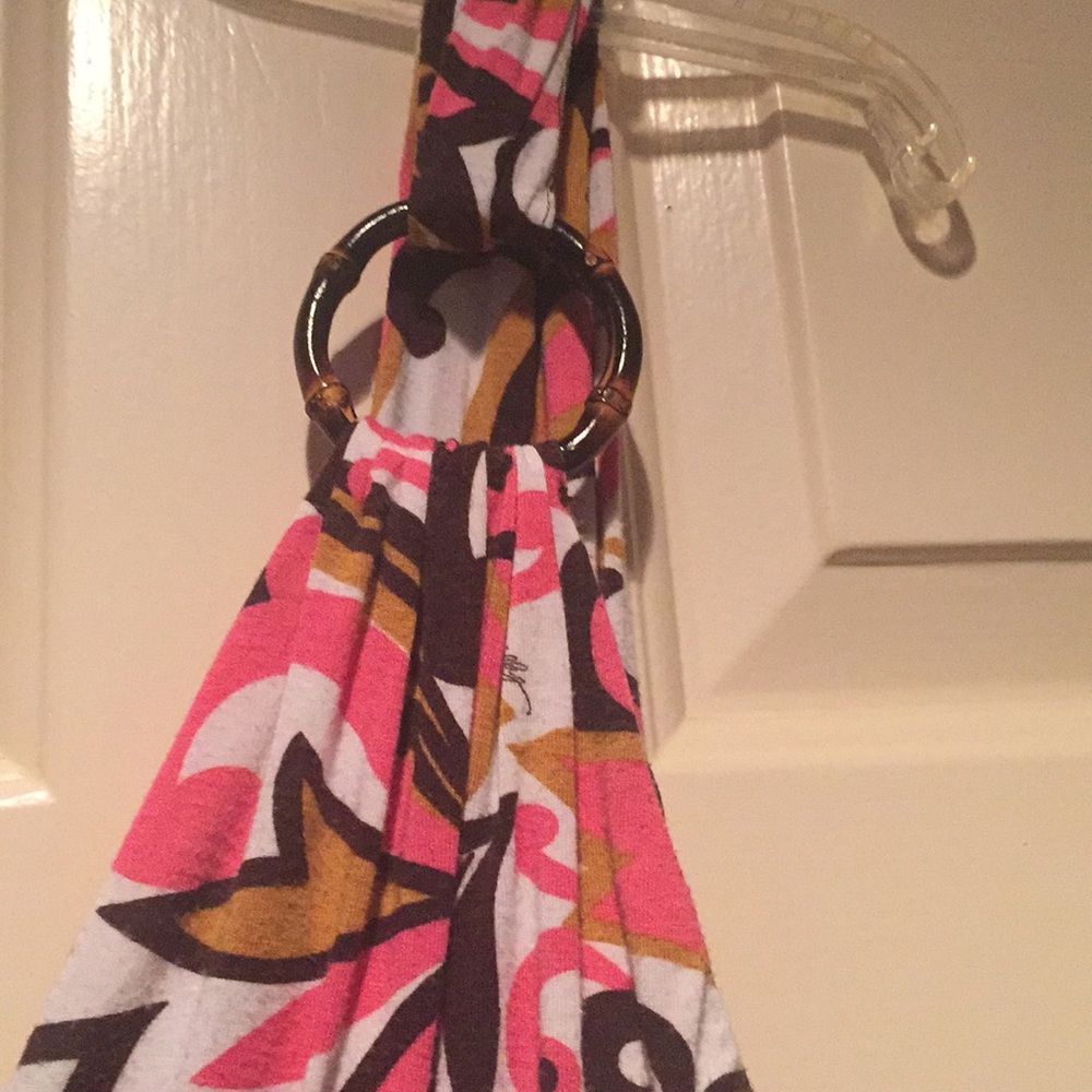 Milly Multi Colored Sun Dress.Tortoise Shell. S - Picture 3 of 8